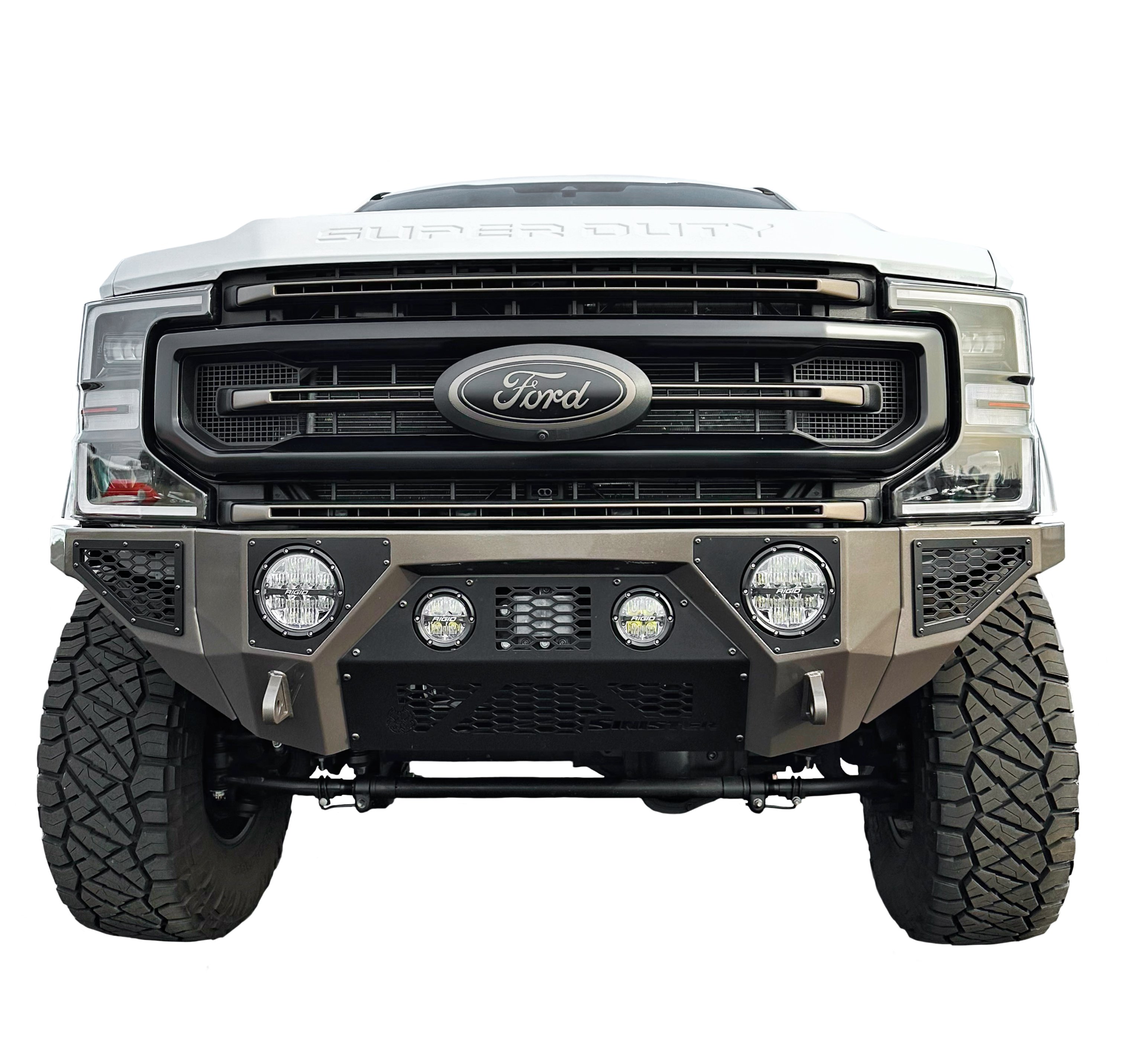Sinister Front Bumper 2017 2022 Ford Super Duty F250 F350, 41 OFF