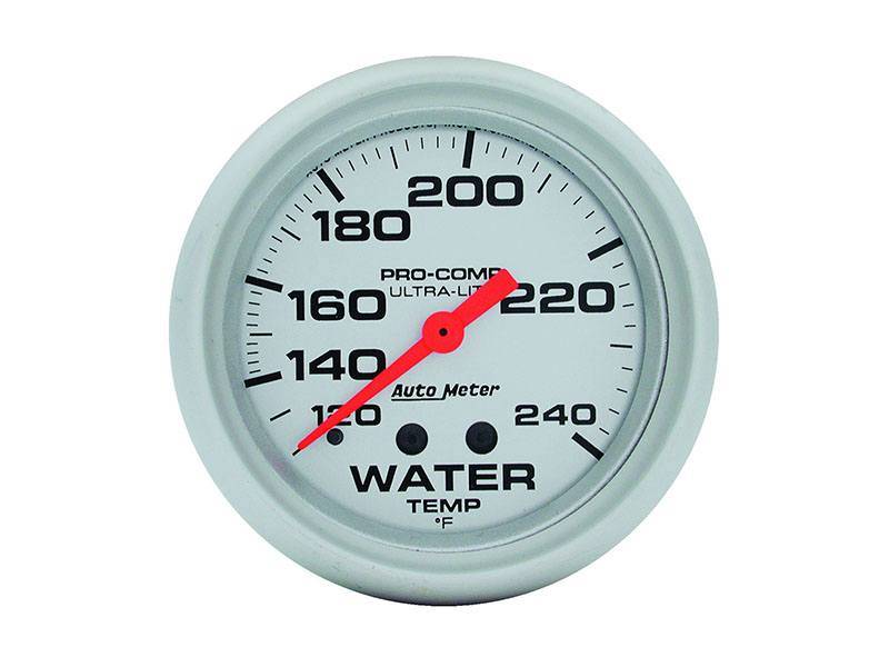 Water Temperature, 120° - 240°F Ultra-Lite 4333