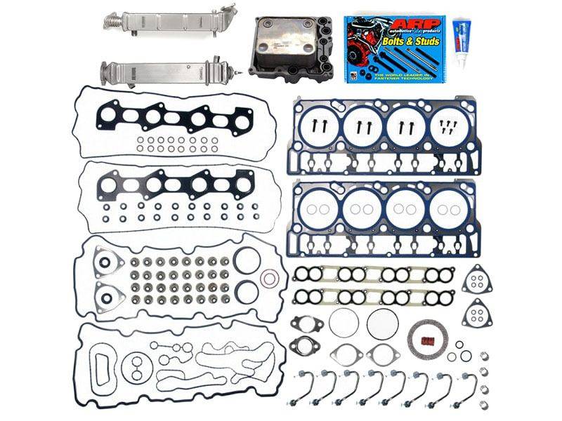 Sinister Diesel Complete Solution(R) Kit w/ EGR Cooler and ARP Head studs  for 2008-2010 6.4L Powerstroke