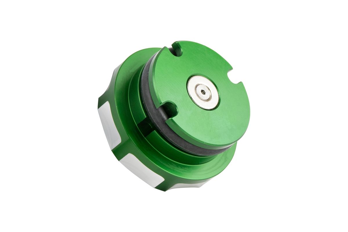 Billet Fuel Plug / Cap for 2013+ Dodge / Ram 6.7 Cummins (Green)