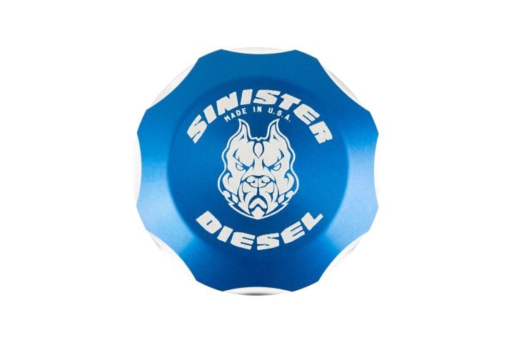 Image 1: Sinister Diesel Brake Master Cylinder Cap for 1999-2016 Ford Powerstroke