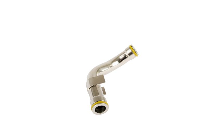Image 1: Sinister Diesel Turbo Drain Tube for 2003-2007 Ford Powerstroke 6.0L
