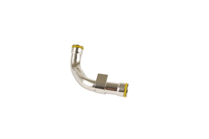 Image 3: Sinister Diesel Turbo Drain Tube for 2003-2007 Ford Powerstroke 6.0L