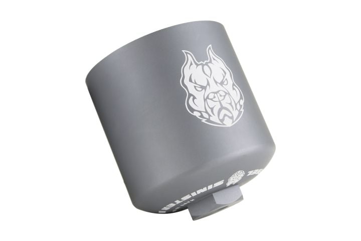 Image 10: Sinister Diesel Billet Catch Can for 2008-2010 Ford Powerstroke F250/F350 6.4