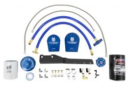 Sinister Diesel Oil Filter & Coolant Filtration System for 2003-2007 Ford Powerstroke 6.0L