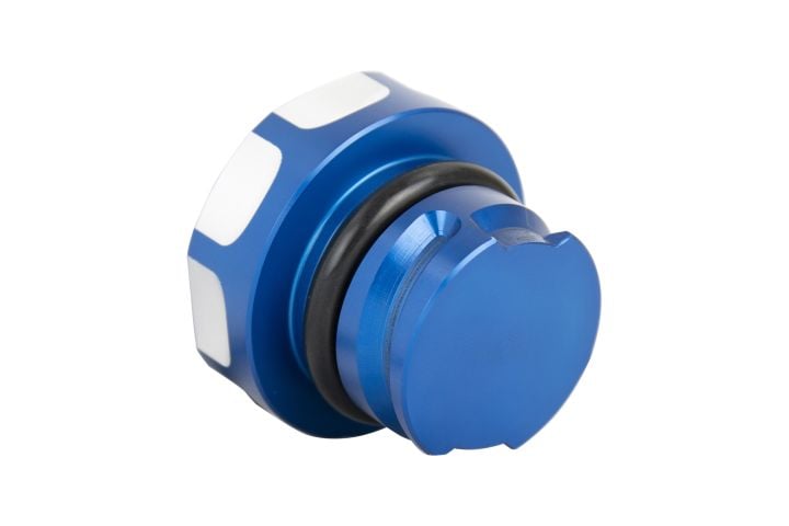 Image 4: Sinister Diesel Oil Fill Cap for 2011-2023 Ford Powerstroke 6.7L