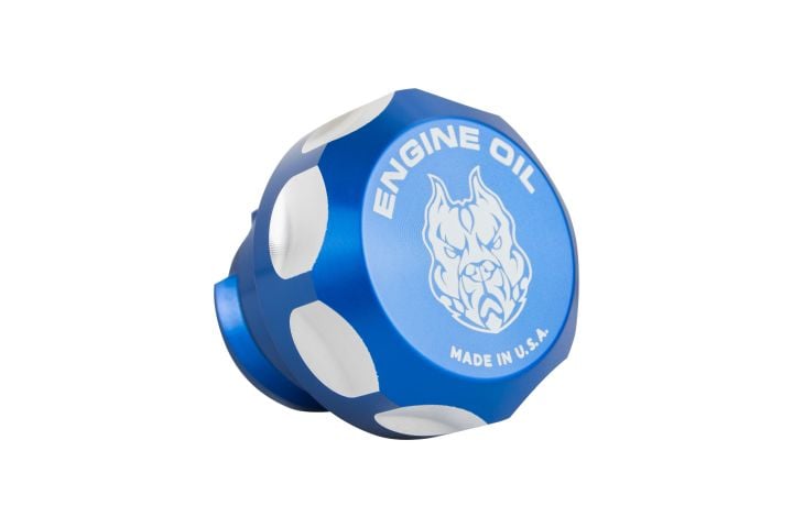 Image 7: Sinister Diesel Oil Fill Cap for 2011-2023 Ford Powerstroke 6.7L