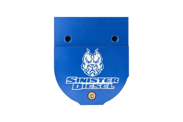 Image 10: Sinister Diesel CAT Fuel Filter Adapter for 2004.5-2007 Dodge Cummins 5.9L
