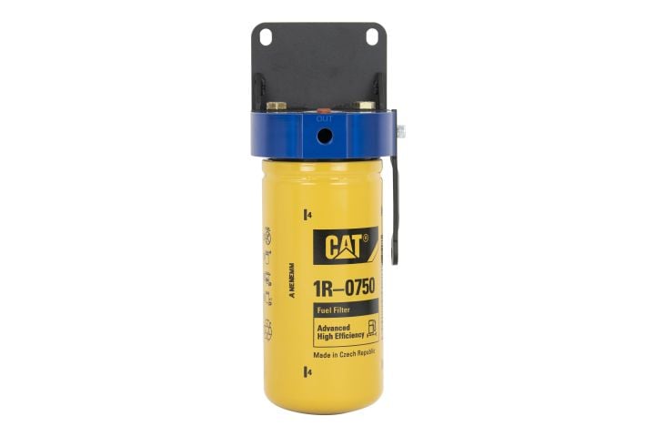 Image 13: Sinister Diesel CAT Fuel Filter Adapter for 2004.5-2007 Dodge Cummins 5.9L