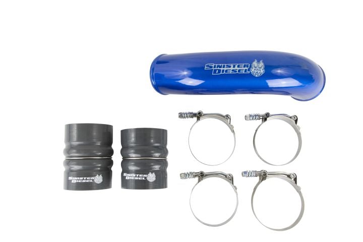 Image 4: Sinister Diesel Intercooler Pipe for 2008-2010 Ford Powerstroke 6.4L (Hot Side)