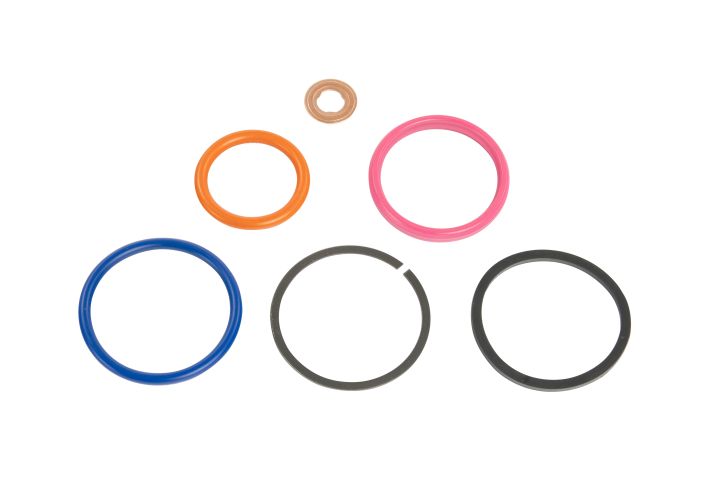 Image 1: Sinister Diesel Fuel Injector Seal Kit for 1994-2003 Ford Powerstroke 7.3L