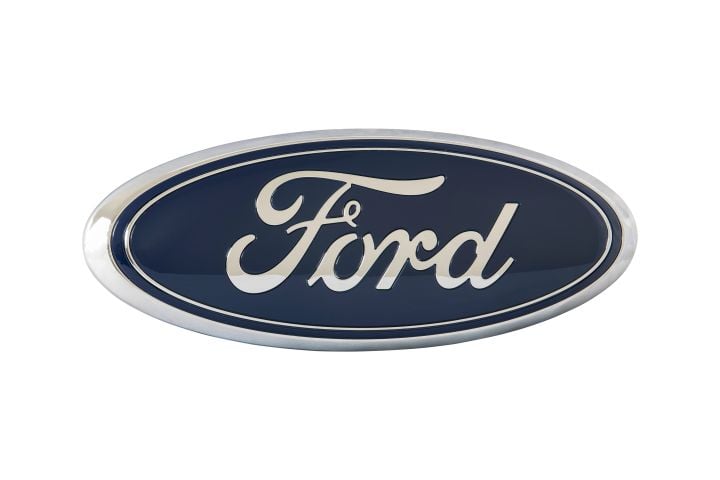 Image 4: OEM Ford Genuine Grille Emblem for 2003-2007 6.0L Powerstroke