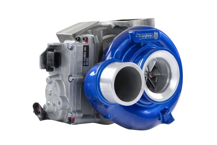 Image 7: Sinister Diesel PITBULL SERIES® Turbocharger for 2013-2018 Dodge Cummins 6.7L