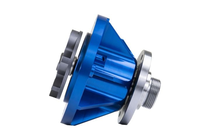 Image 4: Sinister Diesel Billet Water Pump for 2003-2004 Ford Powerstroke 6.0L