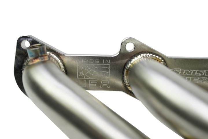 Image 4: Sinister Diesel Exhaust Headers for 2003-2007 Ford Powerstroke 6.0L