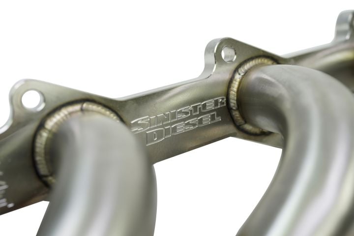 Image 12: Sinister Diesel Exhaust Headers for 2003-2007 Ford Powerstroke 6.0L