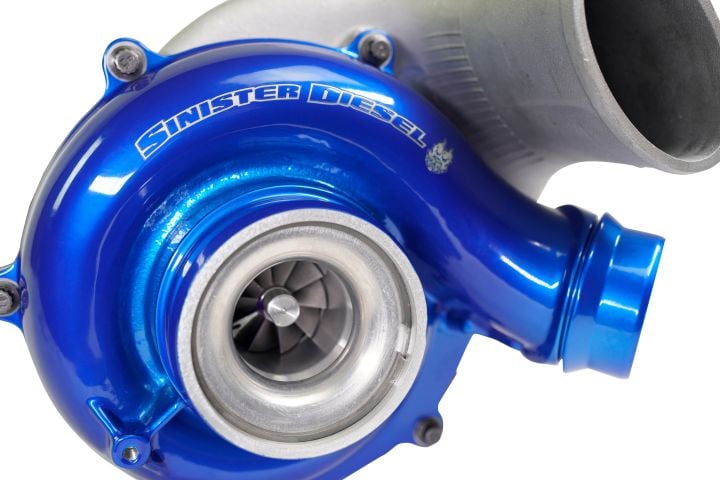Image 3: Sinister Diesel Pitbull Series® Turbocharger for 2011-2014 Ford Powerstroke 6.7L