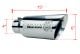 Thumbnail Image 2: Sinister Diesel Dual Wall Exhaust Tip W/ Angle Cut 4" to 6" Polished