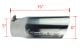 Thumbnail Image 2: Sinister Diesel Dual Wall Exhaust Tip W/ Angle Cut 5" to 6" Polished