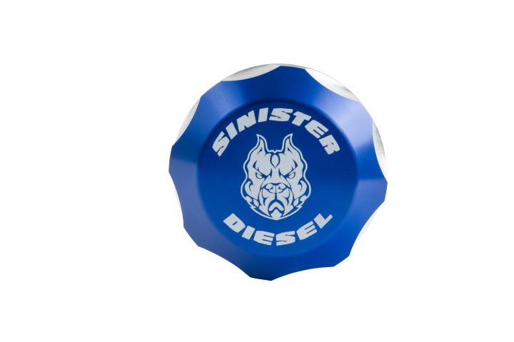 Image 1: Sinister Diesel Master Cylinder Cap for Chevy Duramax L5P