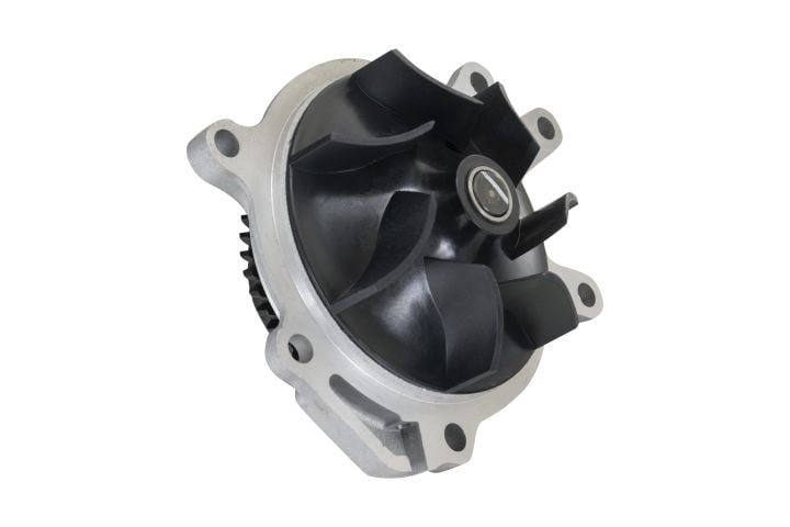 Image 2: Sinister Diesel "Welded" Water Pump for 2006-2016 Duramax LBZ / LMM / LML