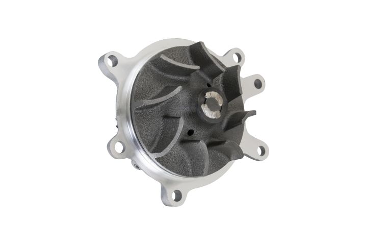 Image 2: Sinister Diesel "Welded" Water Pump for 2001-2005 Duramax LB7 / LLY