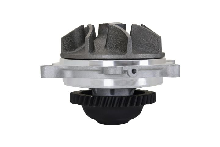 Image 5: Sinister Diesel "Welded" Water Pump for 2001-2005 Duramax LB7 / LLY