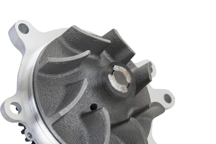 Image 3: Sinister Diesel "Welded" Water Pump for 2001-2005 Duramax LB7 / LLY
