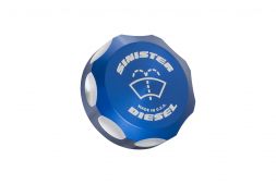Sinister Diesel Windshield Washer Fluid Cap for 2003-2007 Ford Powerstroke 6.0L