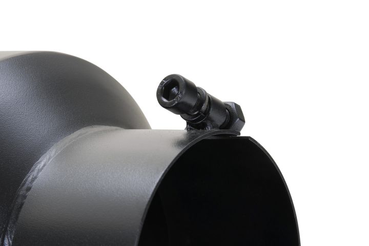 Image 4: Sinister Diesel Black Ceramic Coated Stainless Steel Exhaust Tip (4" to 8")