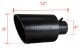 Thumbnail Image 2: Sinister Diesel Black Ceramic Coated Stainless Steel Exhaust Tip (4" to 8")
