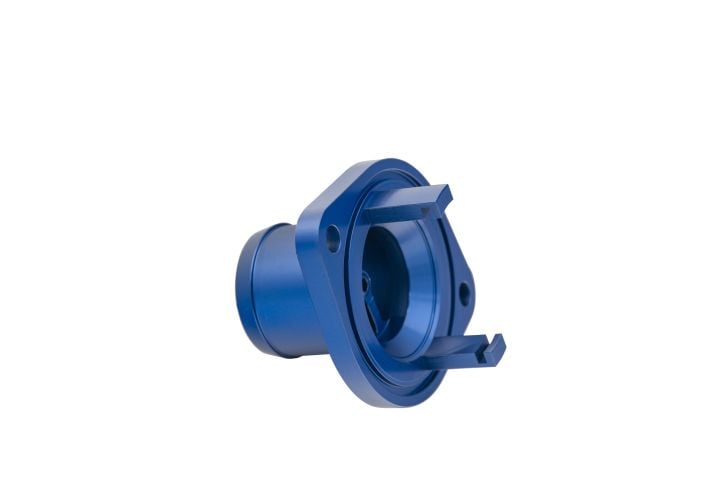 Image 2: Sinister Diesel Thermostat Housing for 2003-2007 Ford Powerstroke 6.0L