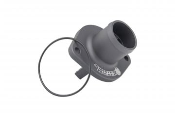 Sinister Diesel Thermostat Housing for 2003-2007 Ford Powerstroke 6.0L (Gray)