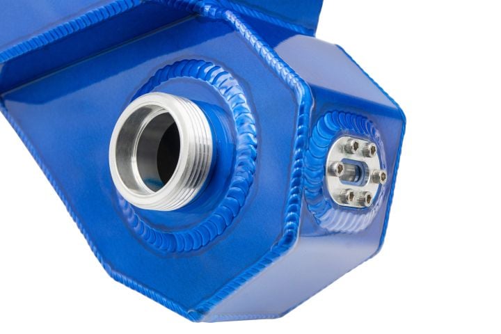 Image 9: Sinister Diesel Coolant Reservoir (Degas) for 2003-2007 Ford Powerstroke 6.0L
