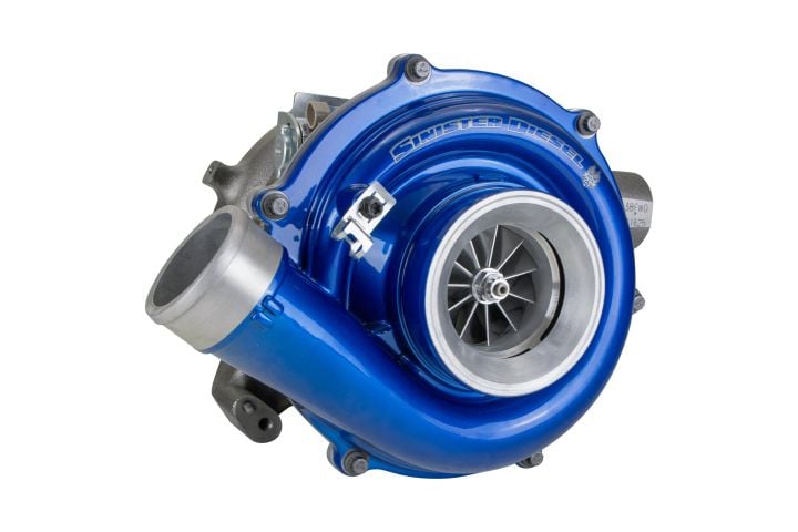 Image 6: Sinister Diesel PITBULL SERIES® 2 Turbocharger for 2003-2007 Ford Powerstroke 6.0L