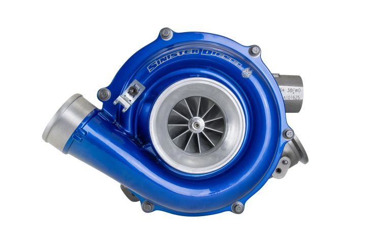 Image 1: Sinister Diesel PITBULL SERIES® 2 Turbocharger for 2003-2007 Ford Powerstroke 6.0L