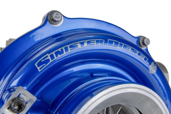 Image 9: Sinister Diesel PITBULL SERIES® 2 Turbocharger for 2003-2007 Ford Powerstroke 6.0L