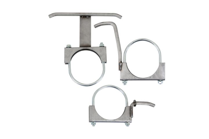 Image 9: Sinister Diesel 4 inch Stainless Steel CAT-Back Exhaust Kit for 2003-2007 Ford Powerstroke 6.0L