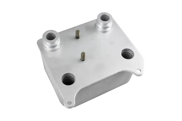 Image 2: Sinister Diesel Heavy Duty Oil Cooler for 2003-2007 Ford Powerstroke 6.0L