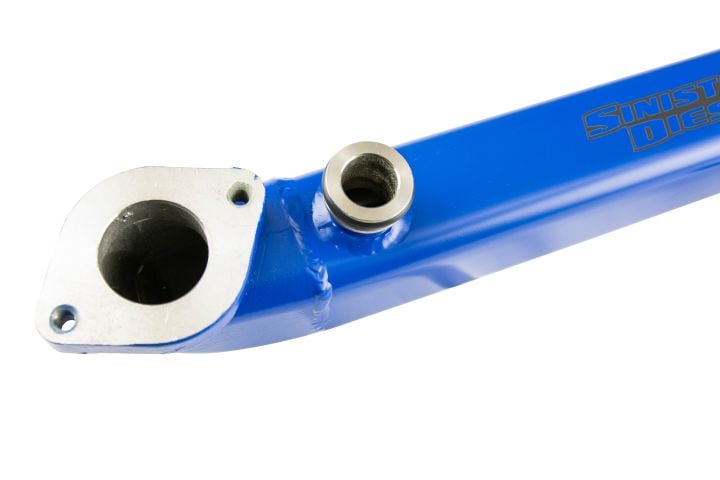 Image 5: Sinister Diesel Blue EGR Cooler for 2004-2007 Ford Powerstroke 6.0L