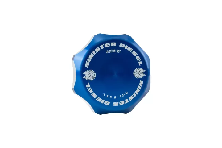 Image 5: Sinister Diesel Oil Fill Cap for 2007.5-2024 Dodge Cummins