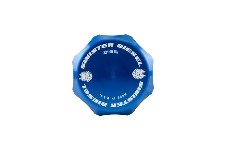 Image 1: Sinister Diesel Oil Fill Cap for 2007.5-2024 Dodge Cummins