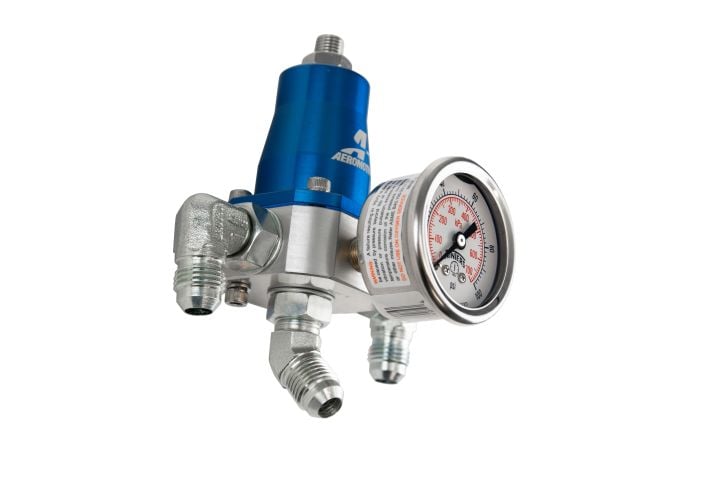 Image 2: Sinister Diesel Regulated Fuel Return Kit for 99-03 Ford Powerstroke 7.3L w/ Integrated Fuel Filter