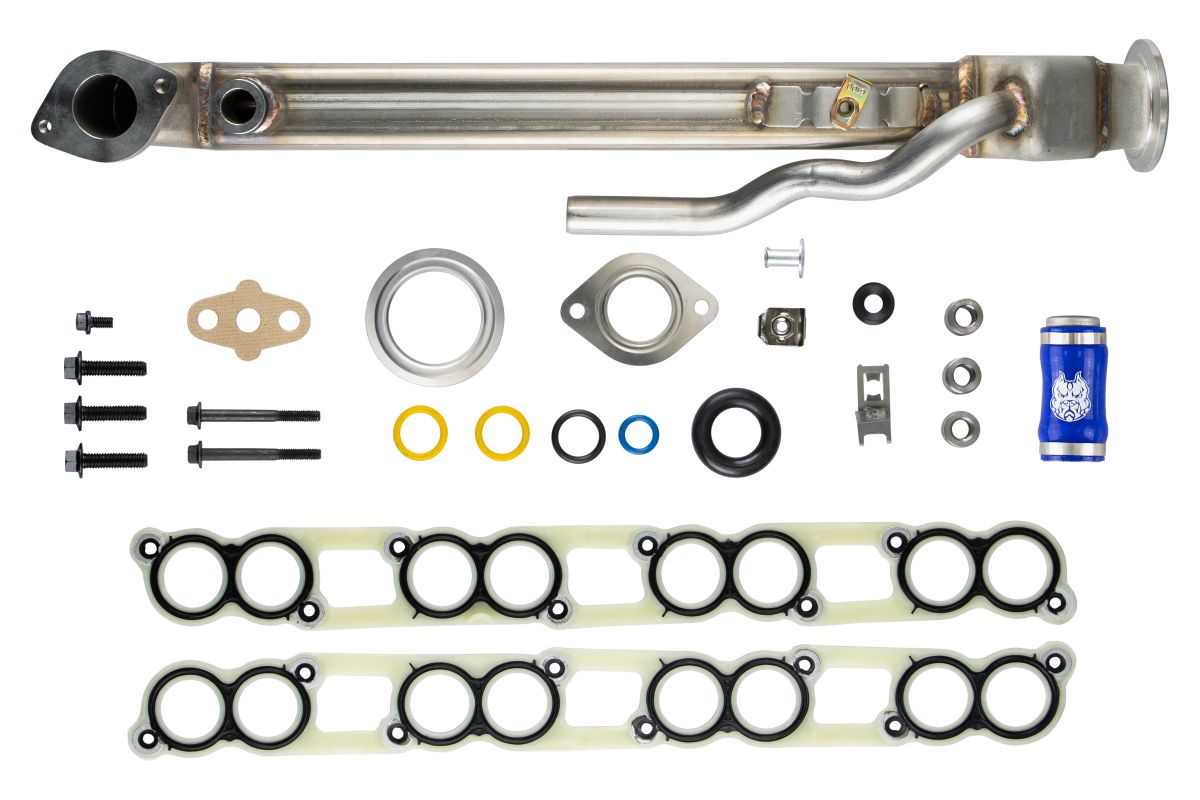 Blue Silicone Coolant Hose Kit For 2003–2007 Ford F250/F350 6.0L Powerstroke Diesel