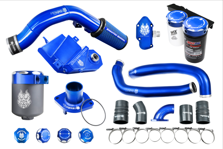 Sinister Diesel Complete Blue Kit for 2003–2007 Ford Powerstroke 6.0L