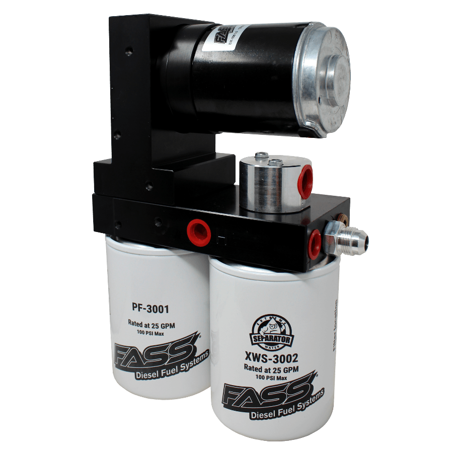 FASS 99-07 Ford F250/F350 Powerstroke 140gph/60psi Signature Series Adjustable Fuel Pump, image size:900x900