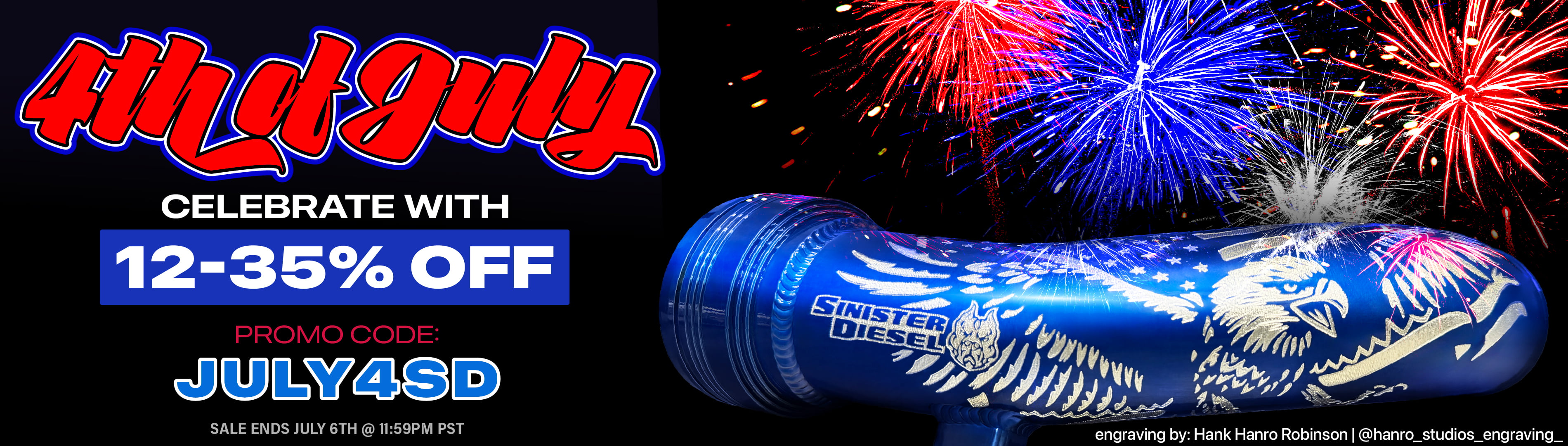 4th of July Sale - Sinister Diesel