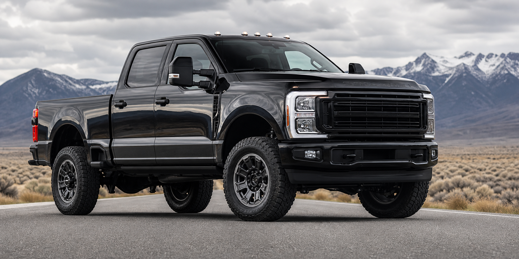Ford Powerstroke diesel truck