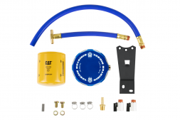 Sinister Diesel Coolant Filtration System (w/ CAT) for 1999-2003 Ford Powerstroke 7.3L