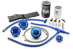 Sinister Diesel Oil Filter & Coolant Filtration System for 2003-2007 Ford Powerstroke 6.0L